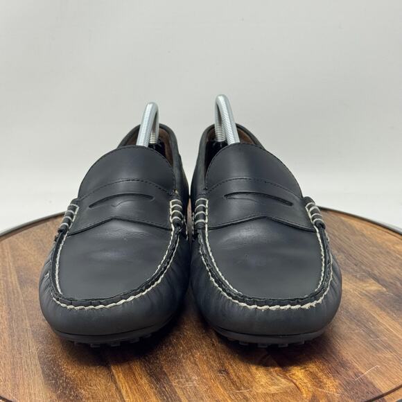 Polo Ralph Lauren Wes Penny Loafer Men 10.5 Leather Driving Shoes Shoe - Picture 2 of 8
